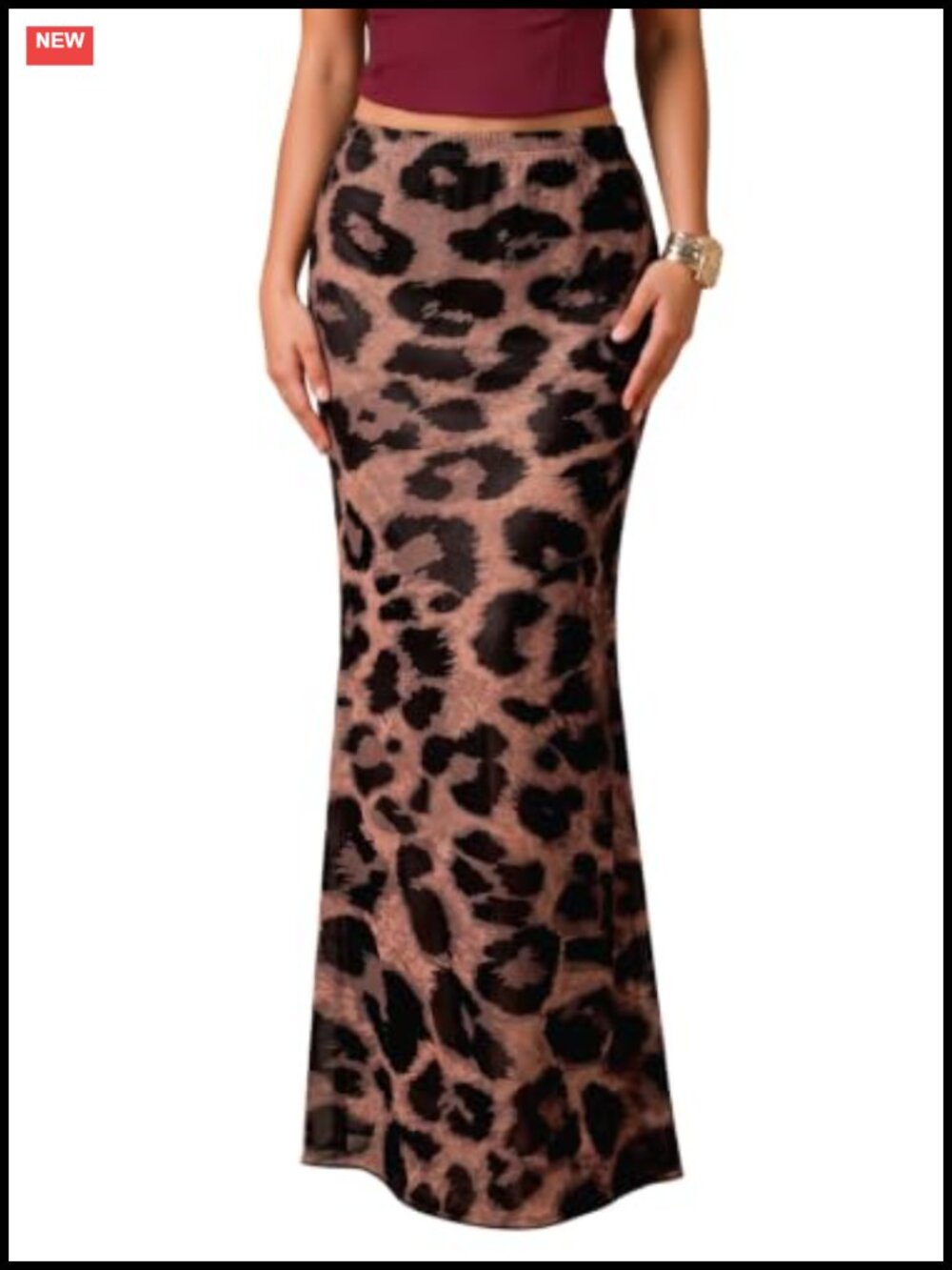 High Waist Mesh Bodycon Mermaid Maxi Skirt